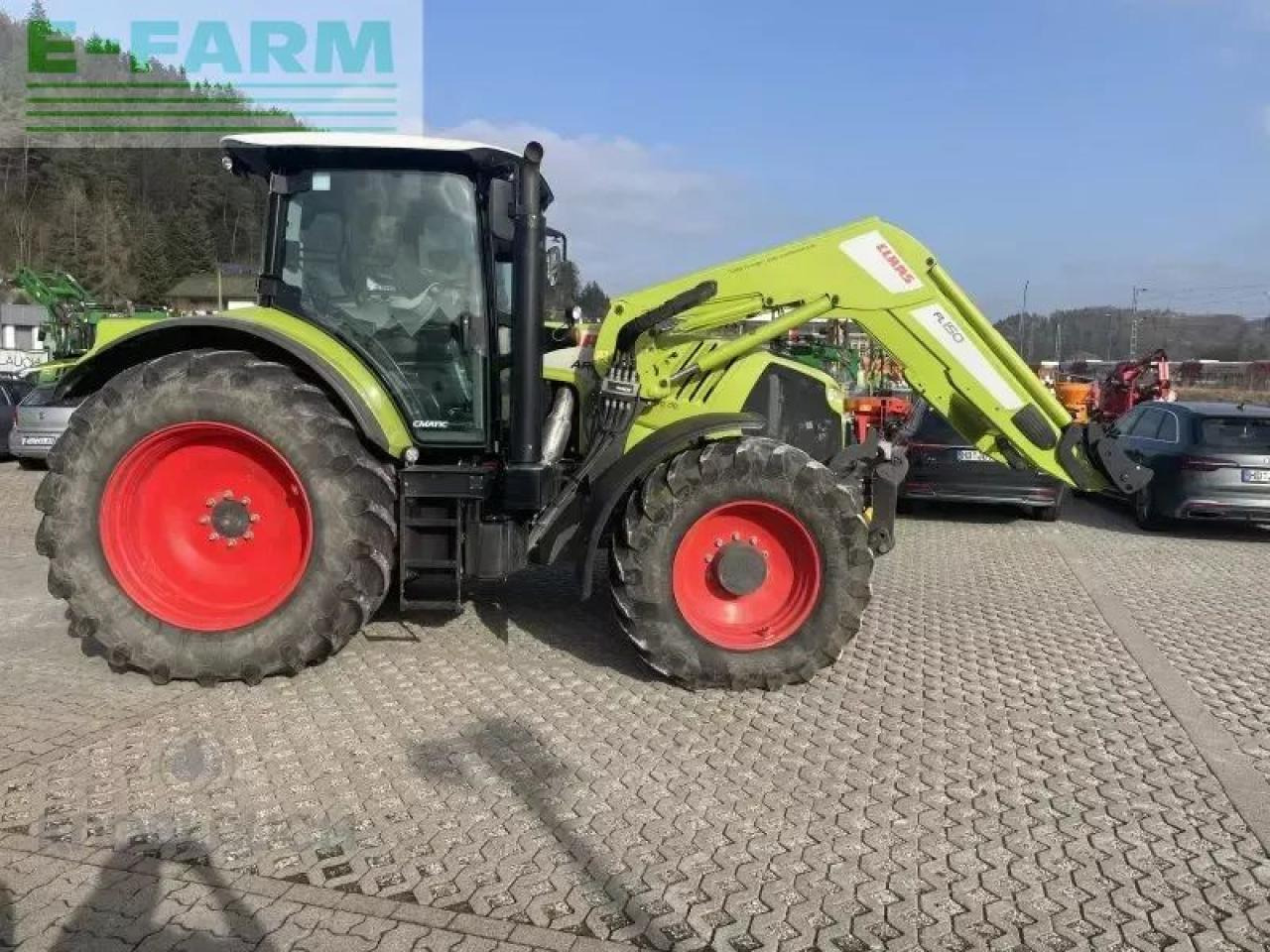 CLAAS arion 650 c-matic cebis CMATIC CEBIS - Farm tractor: picture 2 CLAAS arion 650 c-matic cebis CMATIC CEBIS - Farm tractor: picture 2