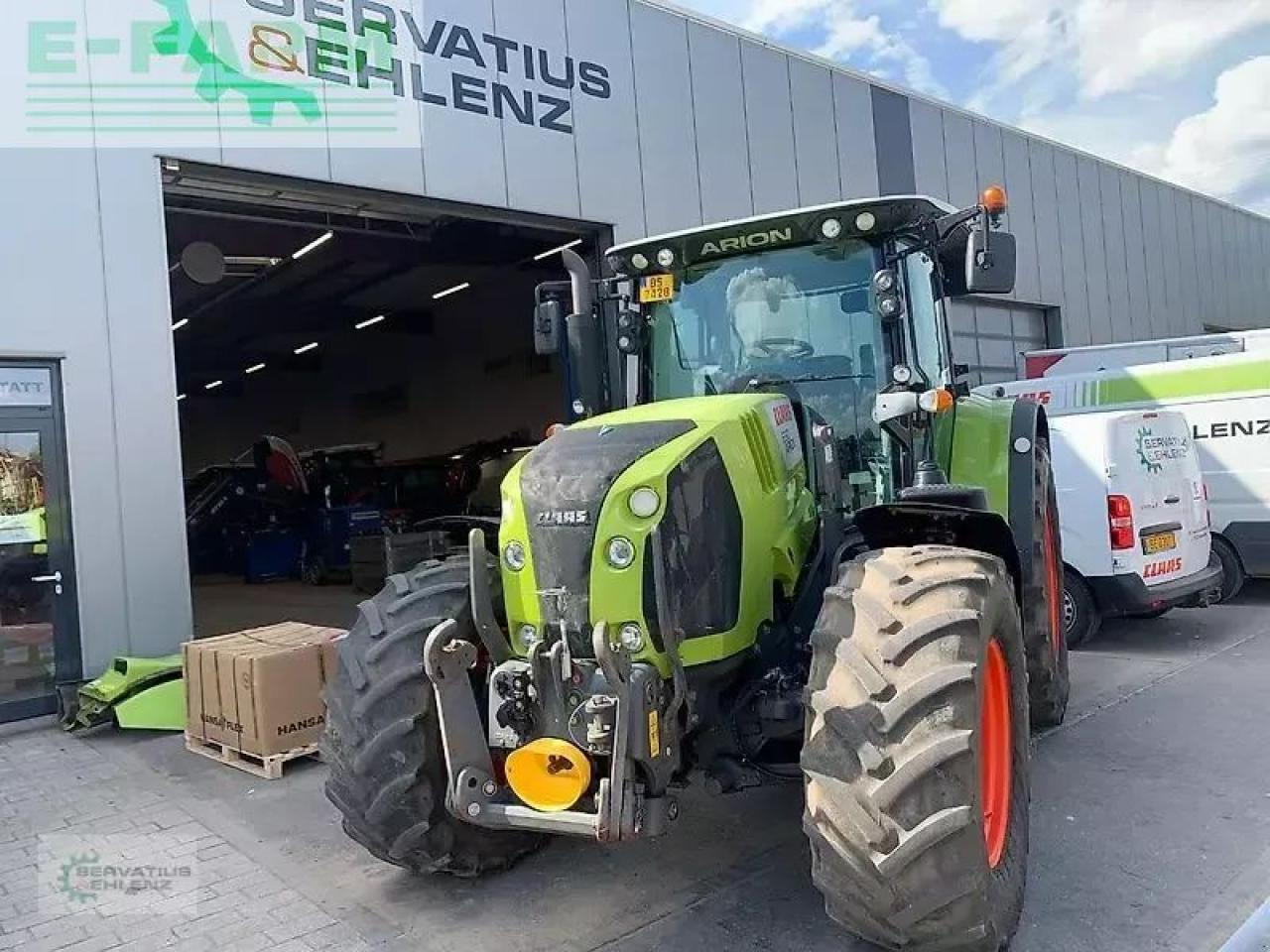 CLAAS arion 650 cebis hexa mit fronthydraulik + zapfwelle CEBIS - Farm tractor: picture 3 CLAAS arion 650 cebis hexa mit fronthydraulik + zapfwelle CEBIS - Farm tractor: picture 3