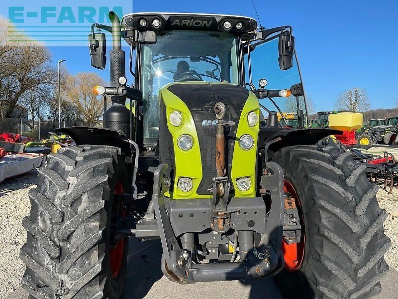 CLAAS arion 650 cis+ CIS+ - Farm tractor: picture 1 CLAAS arion 650 cis+ CIS+ - Farm tractor: picture 1