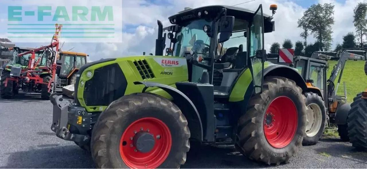 CLAAS arion 660 cmatic cis+ CMATIC CIS+ - Farm tractor: picture 2 CLAAS arion 660 cmatic cis+ CMATIC CIS+ - Farm tractor: picture 2