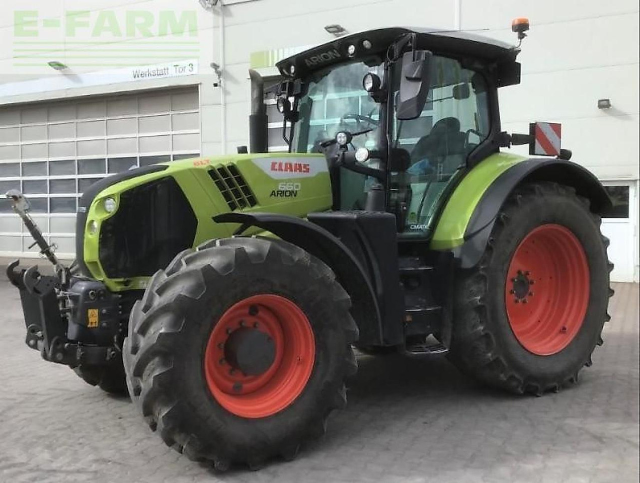 CLAAS arion 660 cmatic stage v - Farm tractor: picture 1 CLAAS arion 660 cmatic stage v - Farm tractor: picture 1