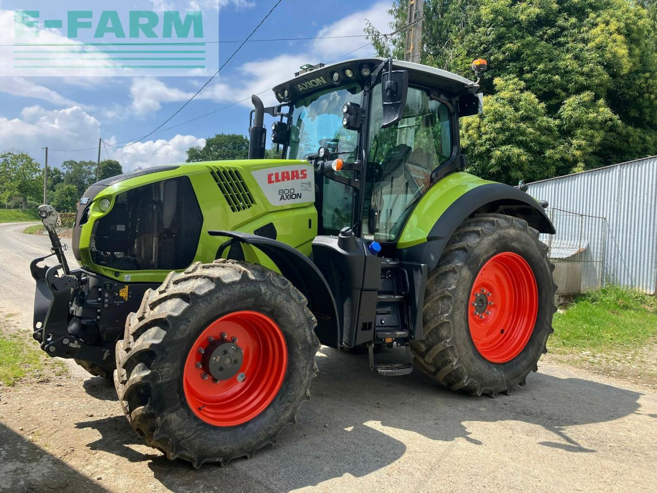 CLAAS axion 800 - Farm tractor: picture 2 CLAAS axion 800 - Farm tractor: picture 2