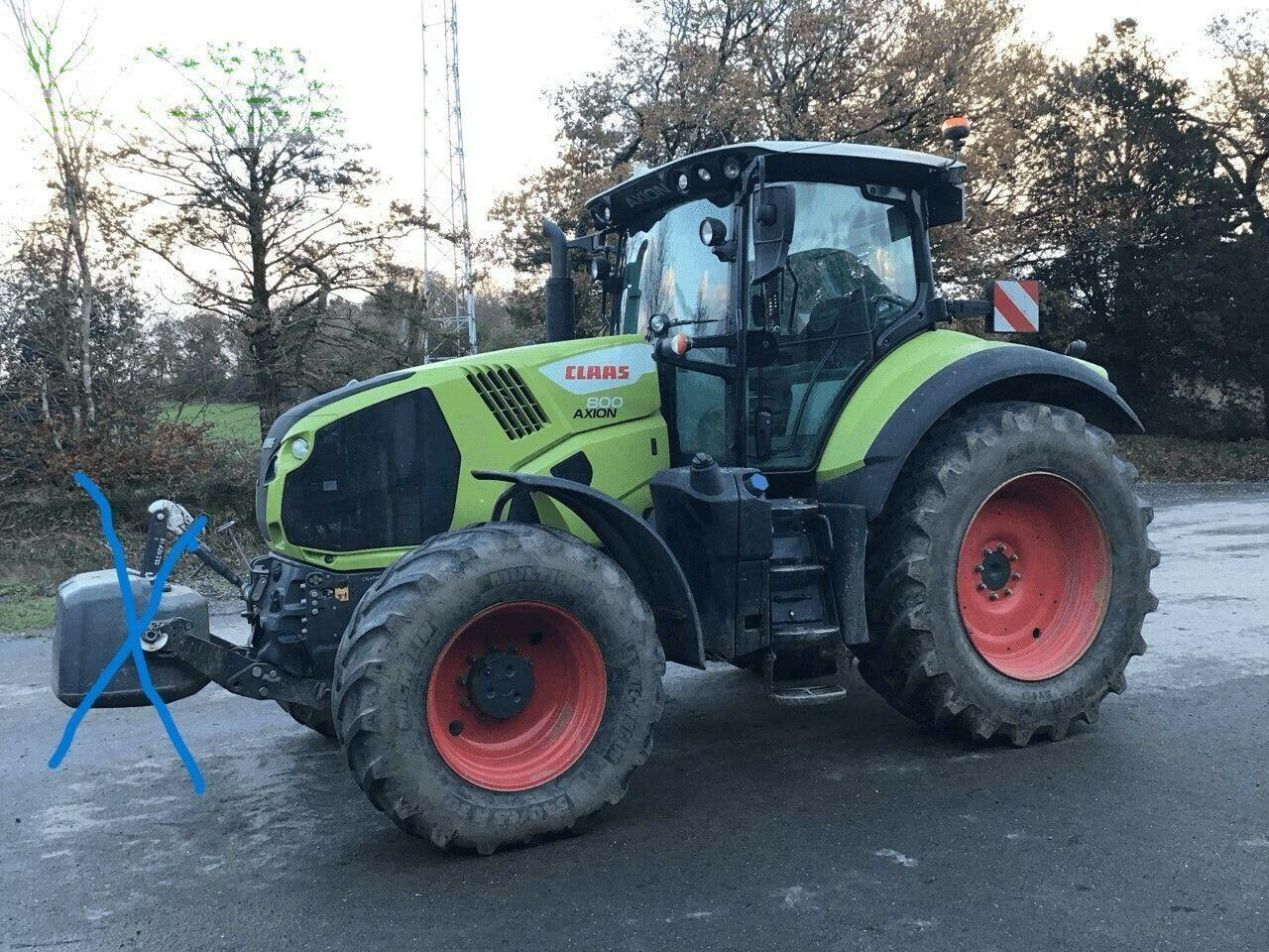 CLAAS axion 800 hexashift s5 - Farm tractor: picture 1 CLAAS axion 800 hexashift s5 - Farm tractor: picture 1