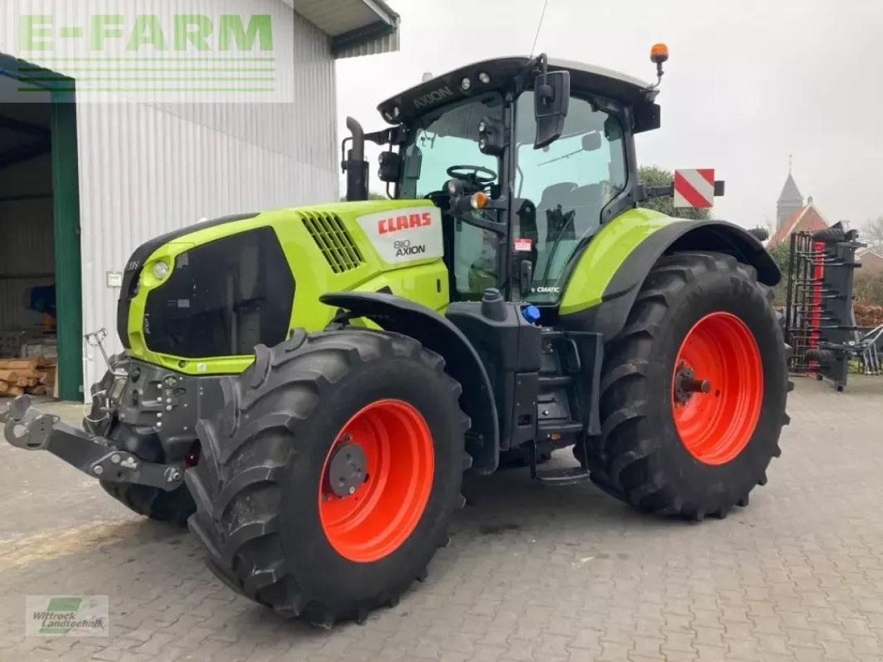 CLAAS axion 810 cm cis+ - Farm tractor: picture 1 CLAAS axion 810 cm cis+ - Farm tractor: picture 1
