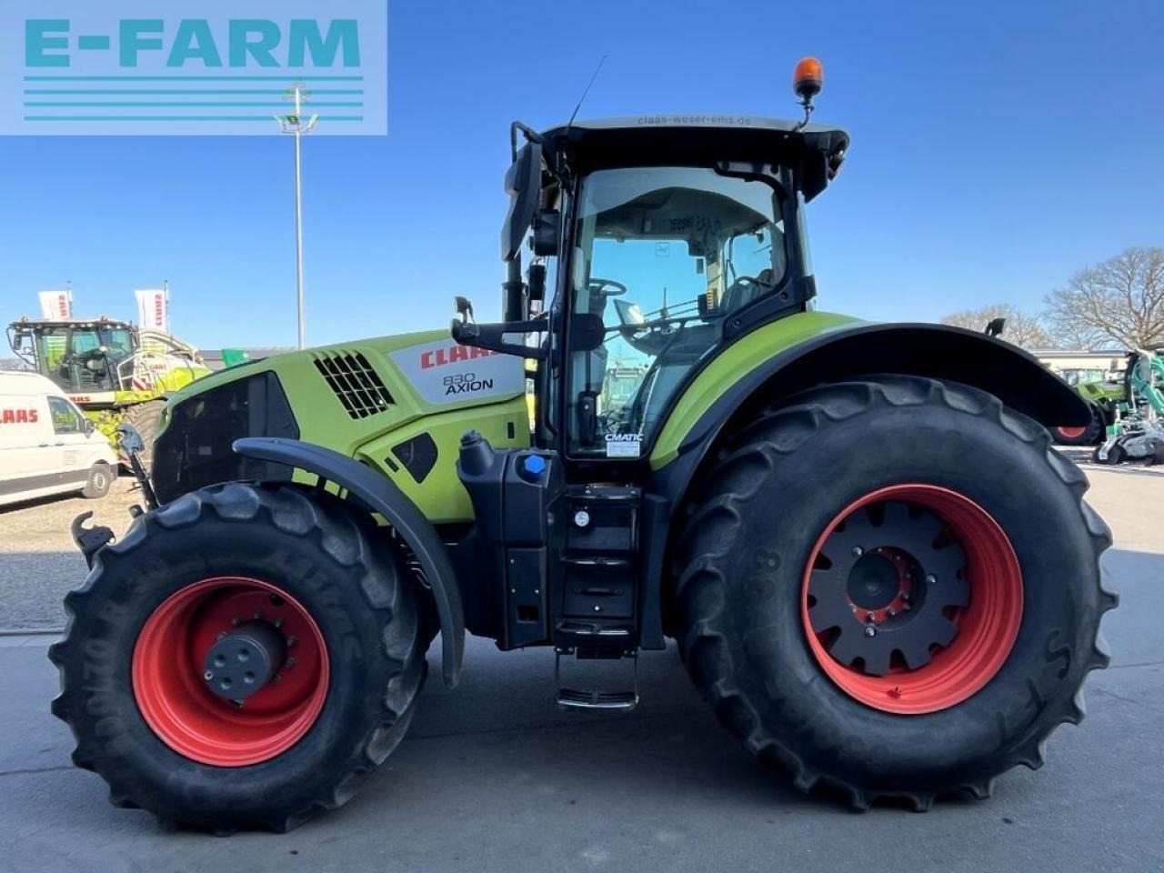 CLAAS axion 830 cmatic cebis, fkh + fzw, nur 3.965 h. CMATIC CEBIS - Farm tractor: picture 5 CLAAS axion 830 cmatic cebis, fkh + fzw, nur 3.965 h. CMATIC CEBIS - Farm tractor: picture 5