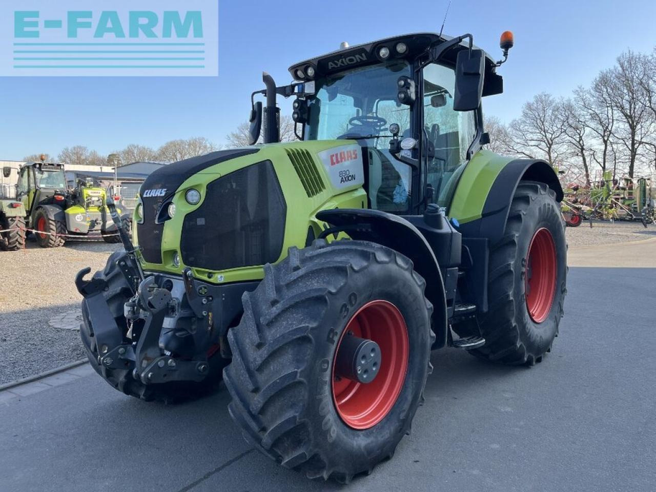 CLAAS axion 830 cmatic cebis, fkh + fzw, nur 3.965 h. CMATIC CEBIS - Farm tractor: picture 1 CLAAS axion 830 cmatic cebis, fkh + fzw, nur 3.965 h. CMATIC CEBIS - Farm tractor: picture 1