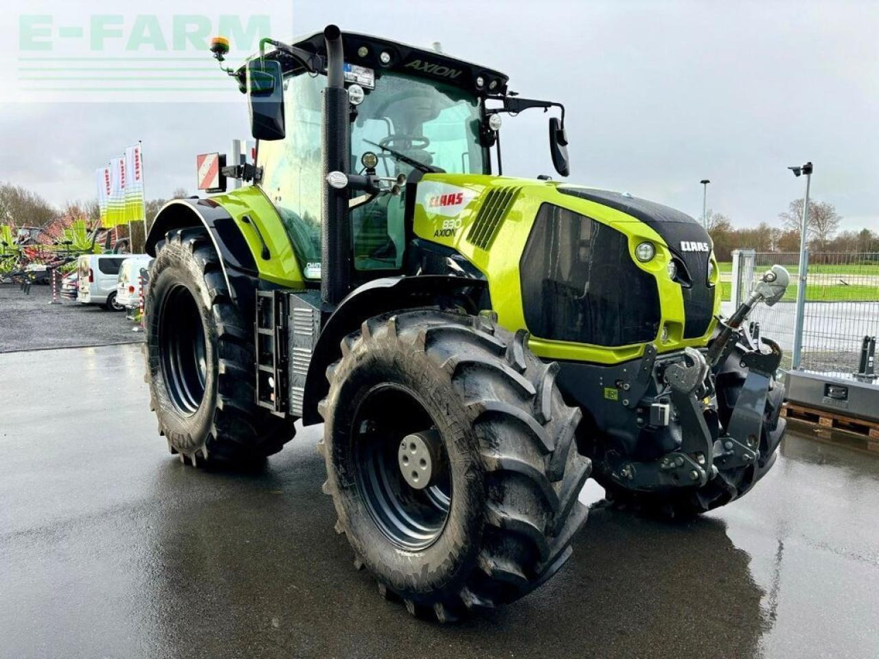 CLAAS axion 830 cmatic cebis, fkh + fzw, trimble lenks CMATIC CEBIS - Farm tractor: picture 2 CLAAS axion 830 cmatic cebis, fkh + fzw, trimble lenks CMATIC CEBIS - Farm tractor: picture 2