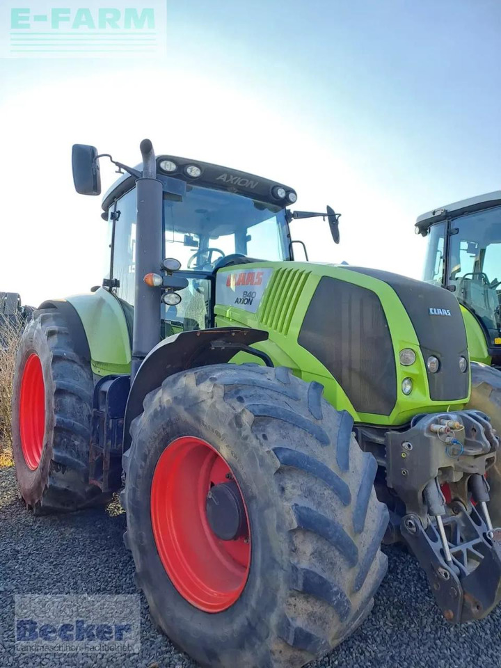 CLAAS axion 840 c-matic CMATIC - Farm tractor: picture 1 CLAAS axion 840 c-matic CMATIC - Farm tractor: picture 1