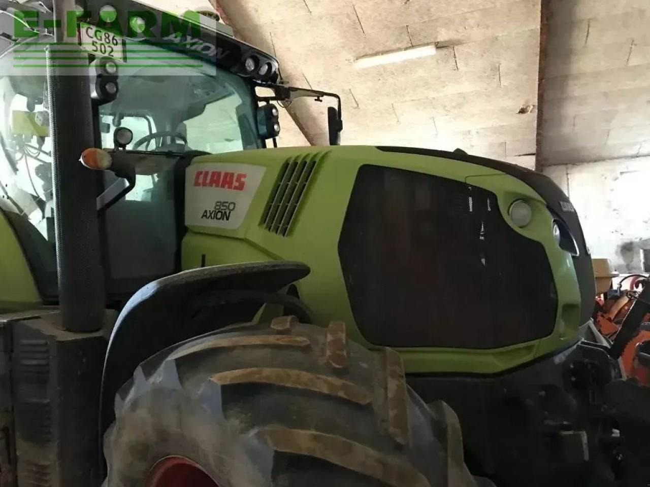 CLAAS axion 850 cebis - Farm tractor: picture 4 CLAAS axion 850 cebis - Farm tractor: picture 4