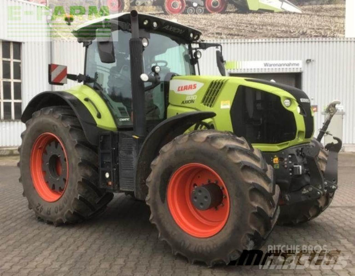 CLAAS axion 870 - Farm tractor: picture 2 CLAAS axion 870 - Farm tractor: picture 2
