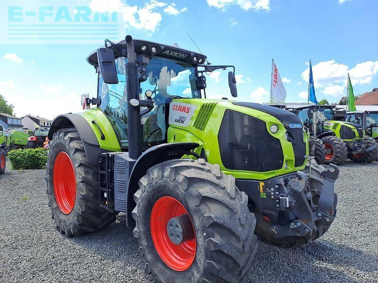 CLAAS axion 870 c-matic CMATIC - Farm tractor: picture 3 CLAAS axion 870 c-matic CMATIC - Farm tractor: picture 3