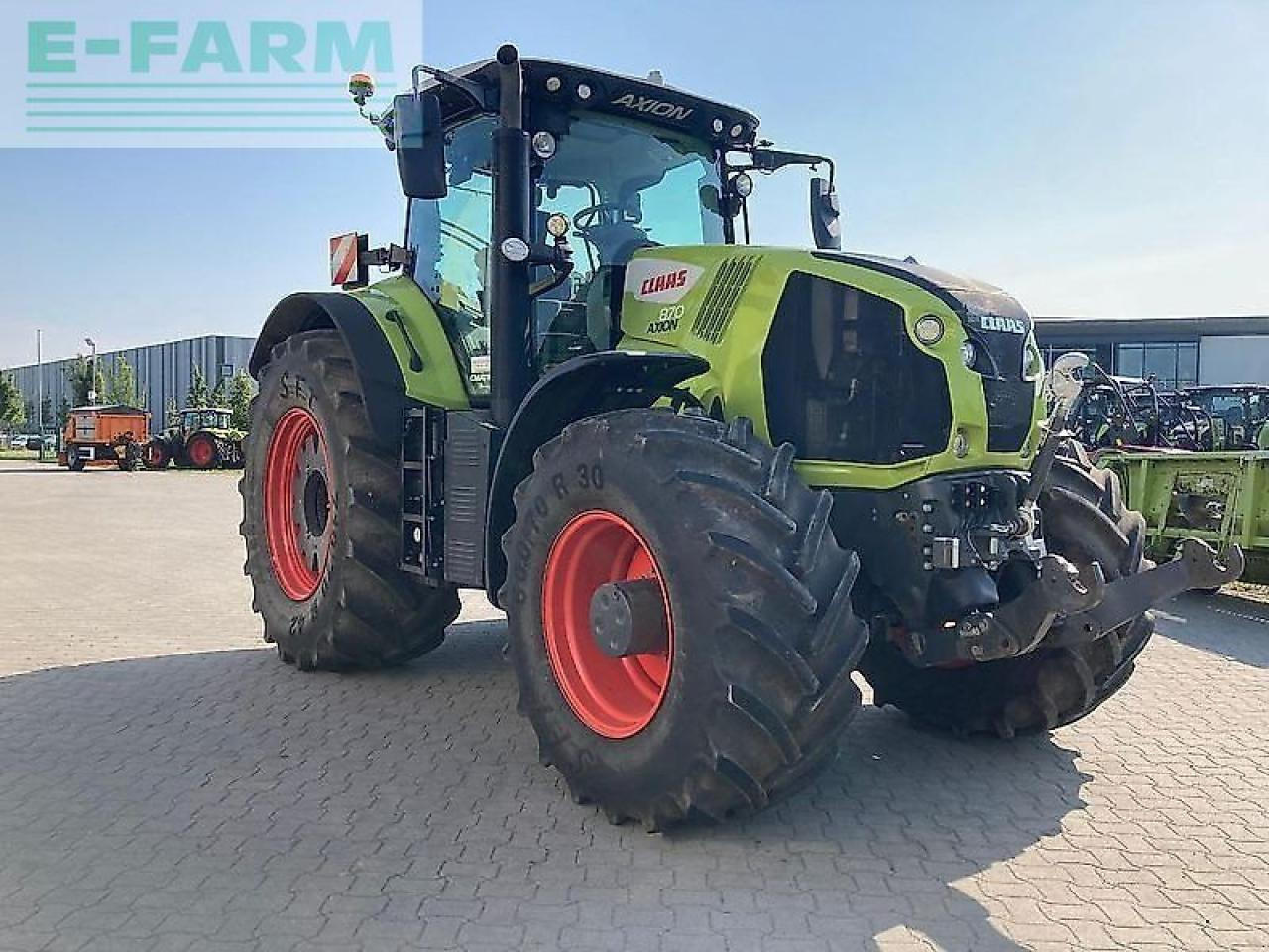 CLAAS axion 870 cmatic CMATIC - Farm tractor: picture 4 CLAAS axion 870 cmatic CMATIC - Farm tractor: picture 4