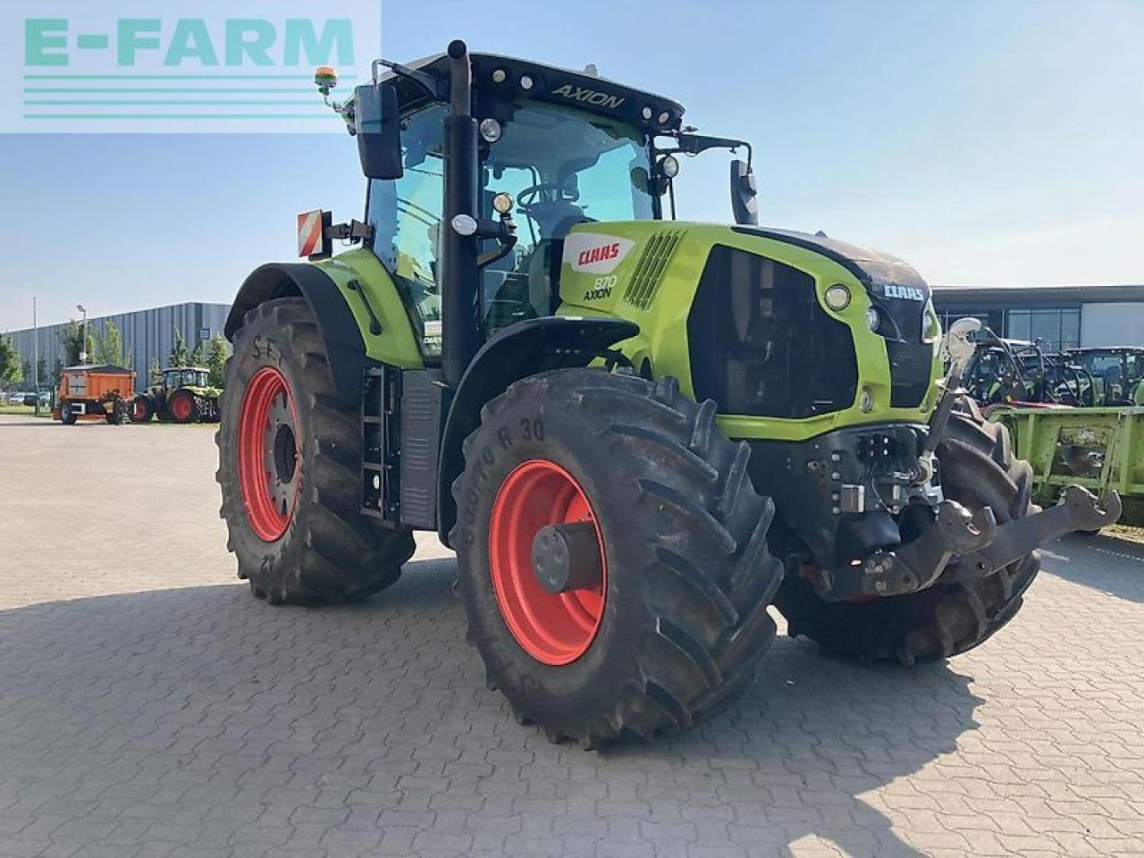 CLAAS axion 870 cmatic CMATIC - Farm tractor: picture 4 CLAAS axion 870 cmatic CMATIC - Farm tractor: picture 4