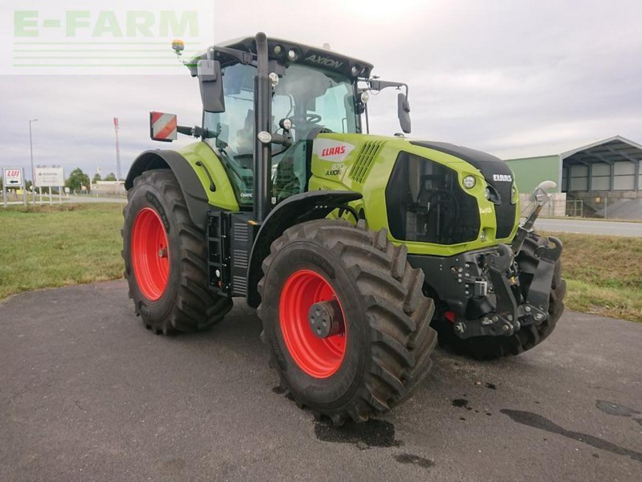 CLAAS axion 870 cmatic cebis CMATIC CEBIS - Farm tractor: picture 2 CLAAS axion 870 cmatic cebis CMATIC CEBIS - Farm tractor: picture 2