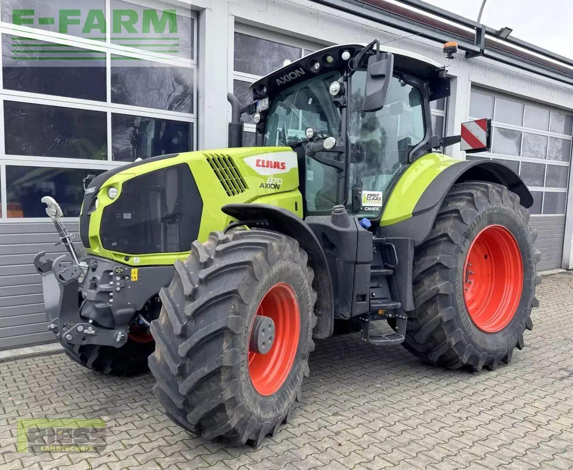 CLAAS axion 870 cmatic cebis cemis mc CMATIC CEBIS - Farm tractor: picture 1 CLAAS axion 870 cmatic cebis cemis mc CMATIC CEBIS - Farm tractor: picture 1