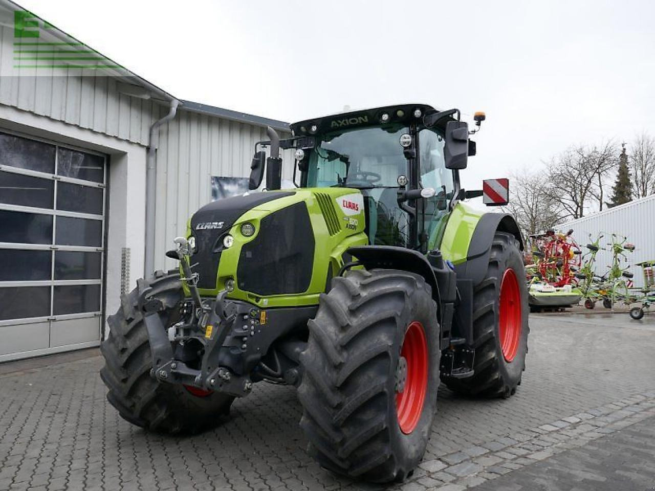 CLAAS axion 870 cmatic cebis inkl. cemis 1200 CMATIC CEBIS - Farm tractor: picture 1 CLAAS axion 870 cmatic cebis inkl. cemis 1200 CMATIC CEBIS - Farm tractor: picture 1
