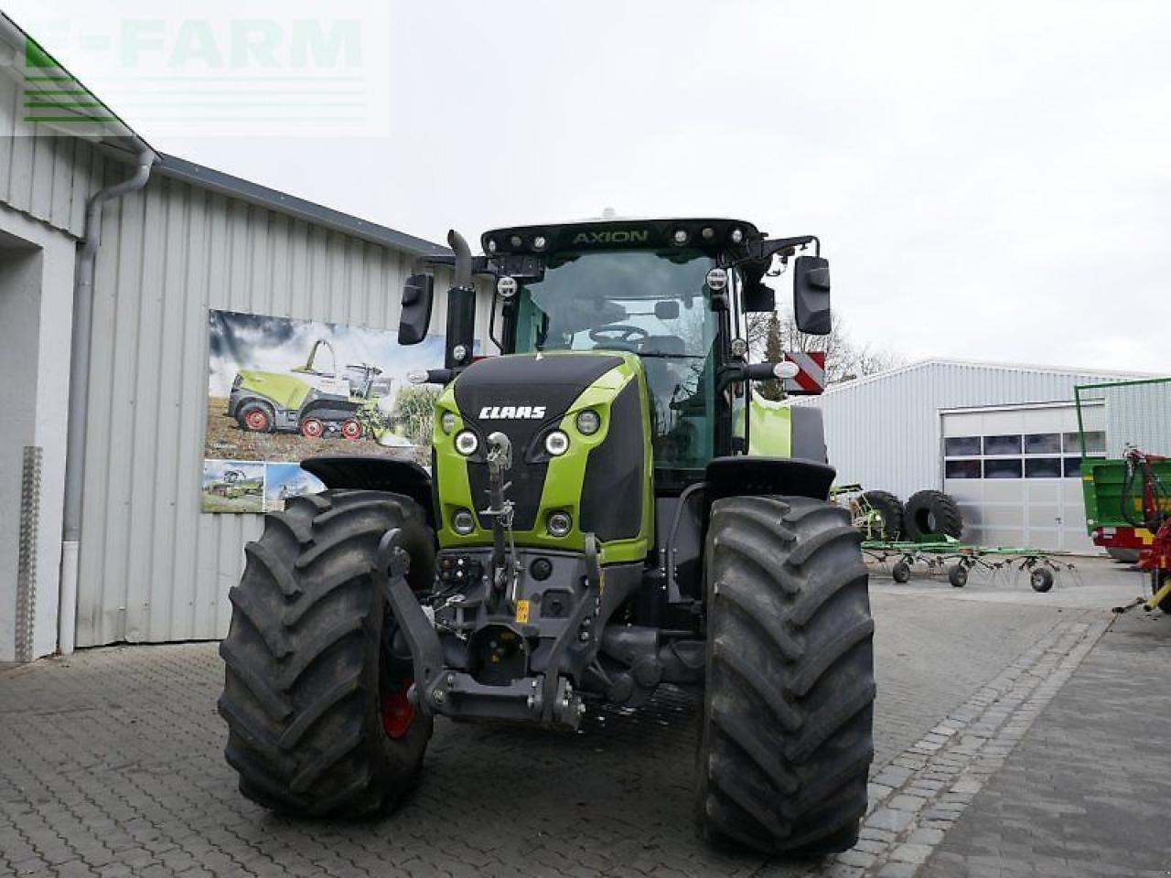 CLAAS axion 870 cmatic cebis inkl. cemis 1200 CMATIC CEBIS - Farm tractor: picture 3 CLAAS axion 870 cmatic cebis inkl. cemis 1200 CMATIC CEBIS - Farm tractor: picture 3