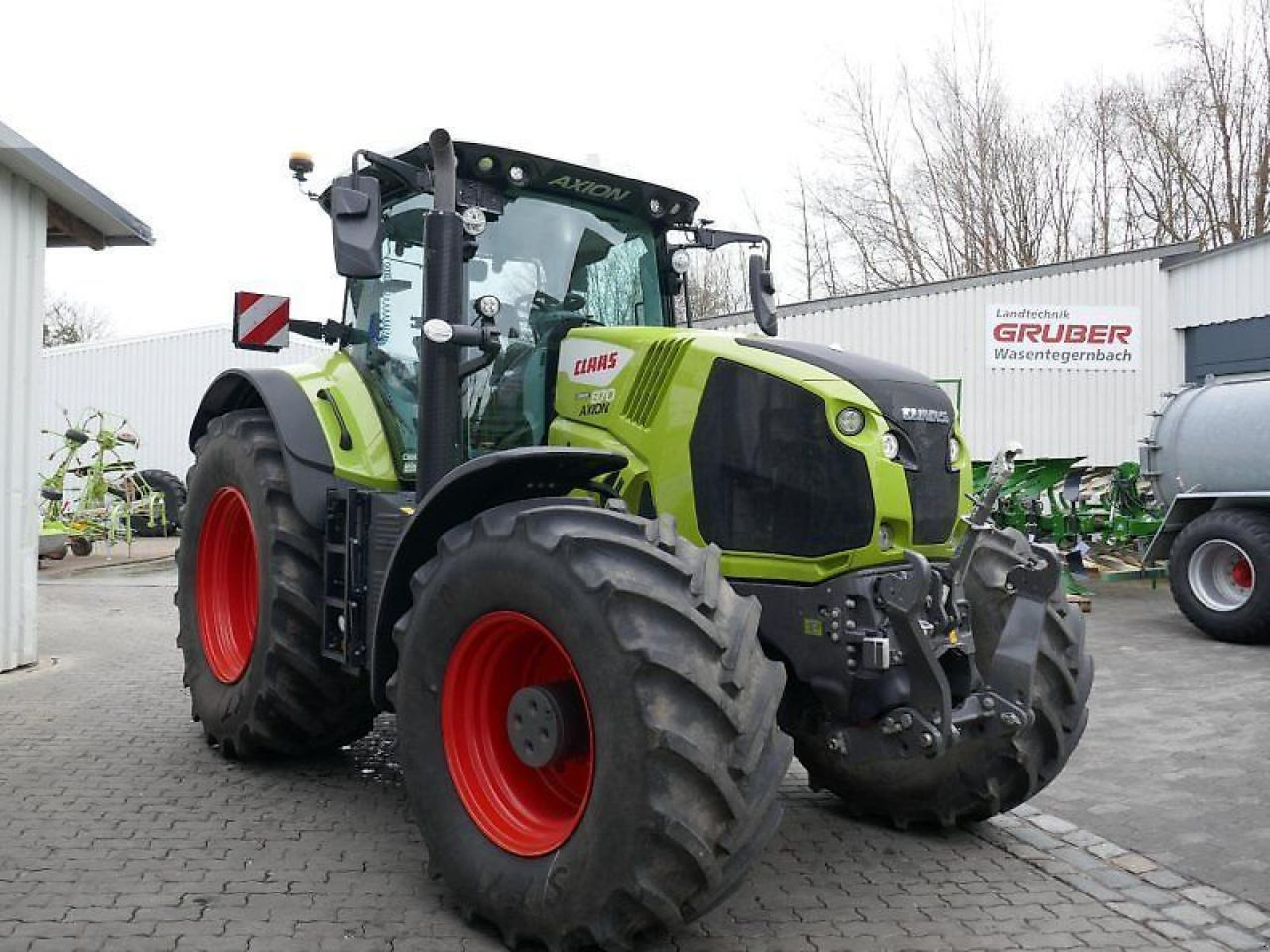 CLAAS axion 870 cmatic cebis inkl. cemis 1200 CMATIC CEBIS - Farm tractor: picture 4 CLAAS axion 870 cmatic cebis inkl. cemis 1200 CMATIC CEBIS - Farm tractor: picture 4