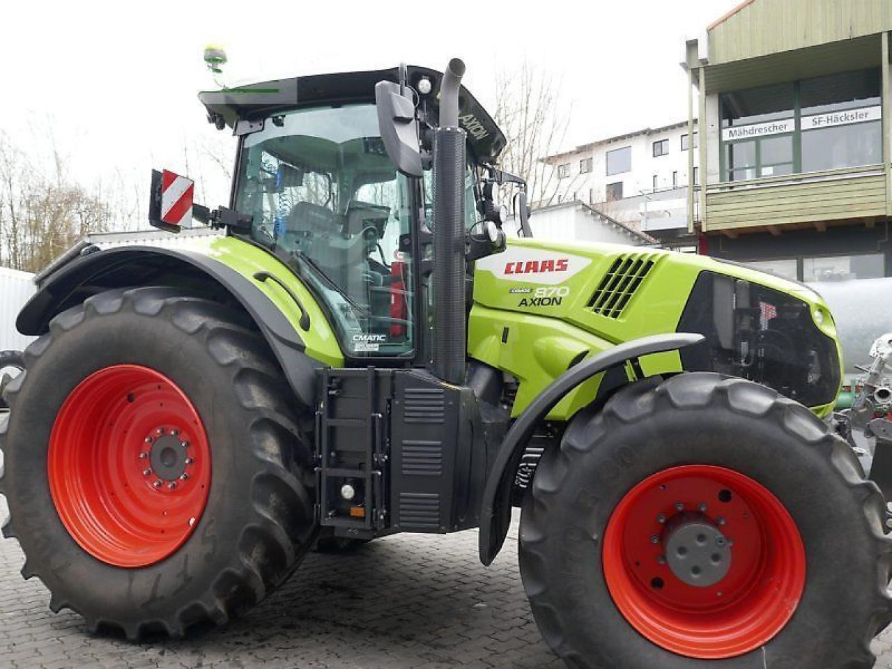 CLAAS axion 870 cmatic cebis inkl. cemis 1200 CMATIC CEBIS - Farm tractor: picture 3 CLAAS axion 870 cmatic cebis inkl. cemis 1200 CMATIC CEBIS - Farm tractor: picture 3