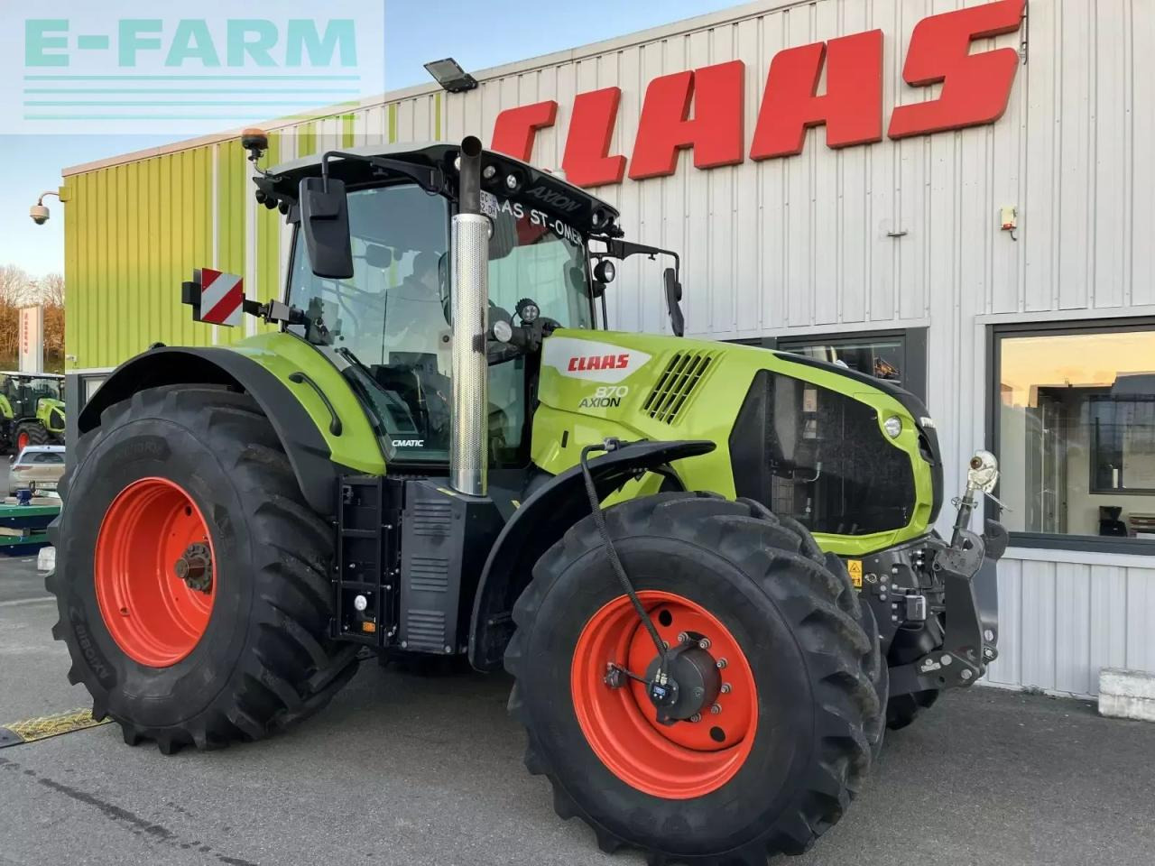 Farm tractor CLAAS axion 870 cmatic s5 sur mesure CMATIC: picture 9