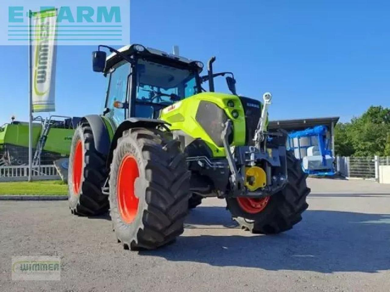 CLAAS axos 240 / lastschalt (axos 200) - Farm tractor: picture 2 CLAAS axos 240 / lastschalt (axos 200) - Farm tractor: picture 2