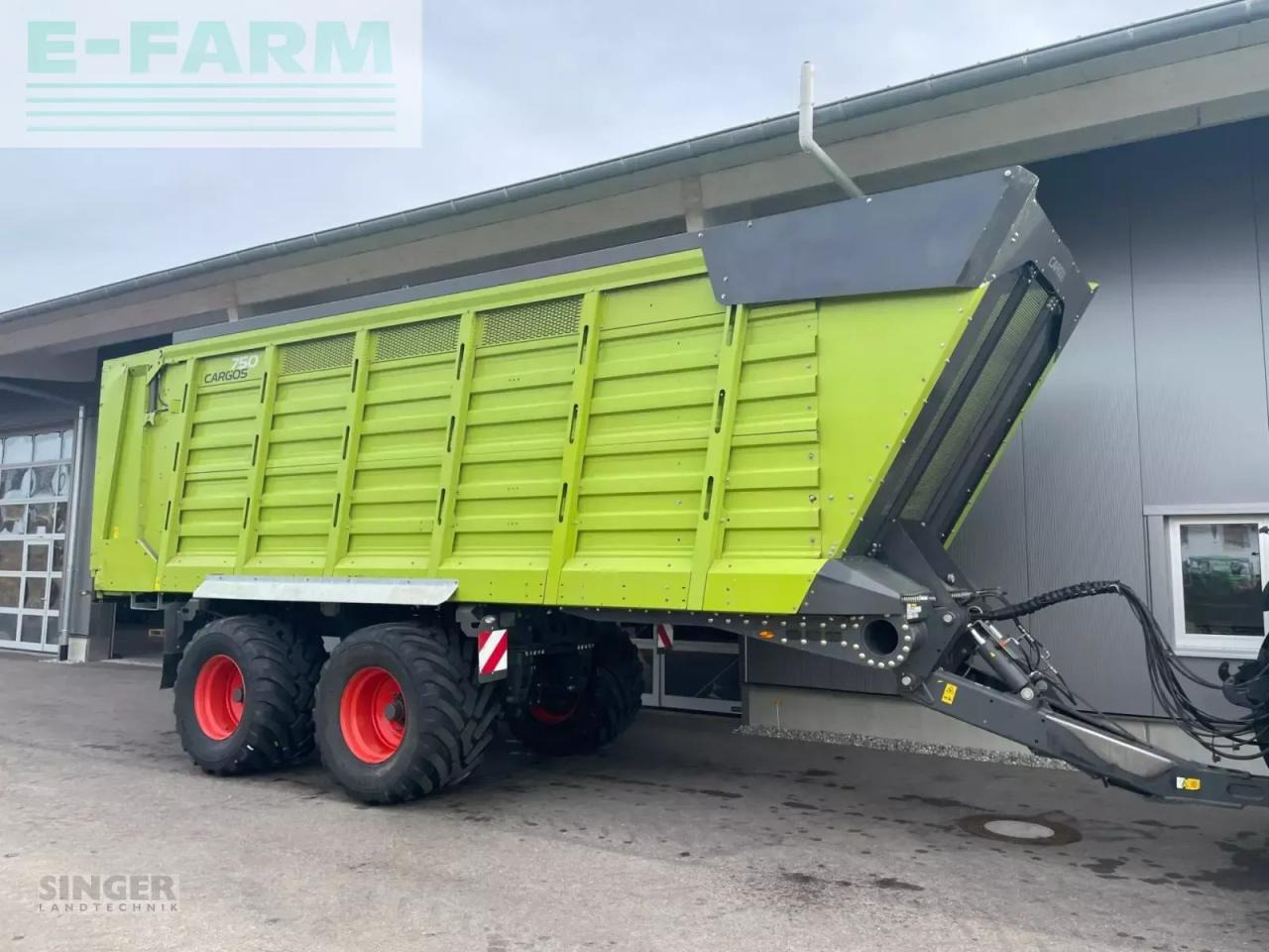 CLAAS cargos 750 - Farm tipping trailer/ Dumper: picture 1 CLAAS cargos 750 - Farm tipping trailer/ Dumper: picture 1