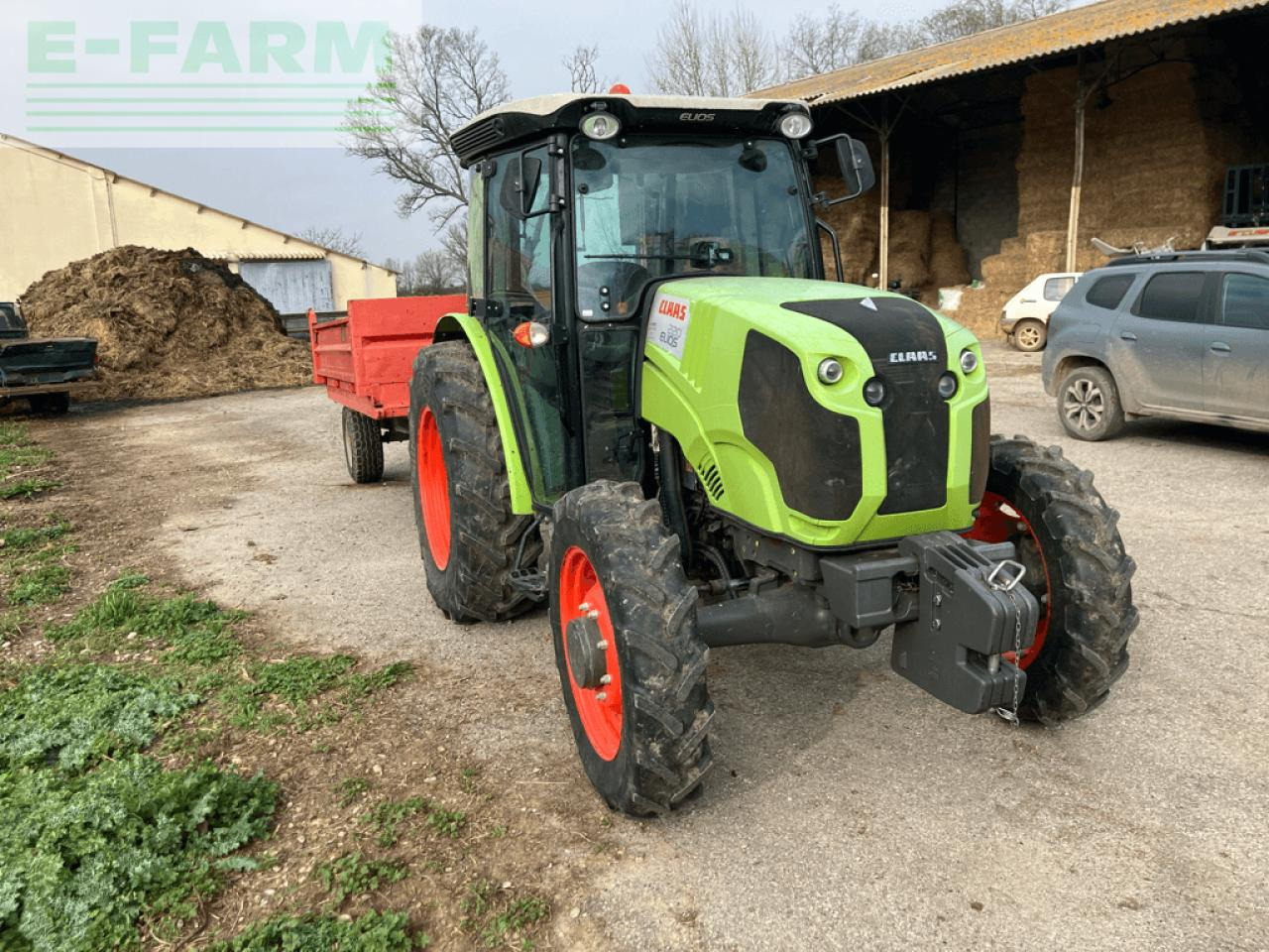 CLAAS elios 220 cabine - Farm tractor: picture 4 CLAAS elios 220 cabine - Farm tractor: picture 4