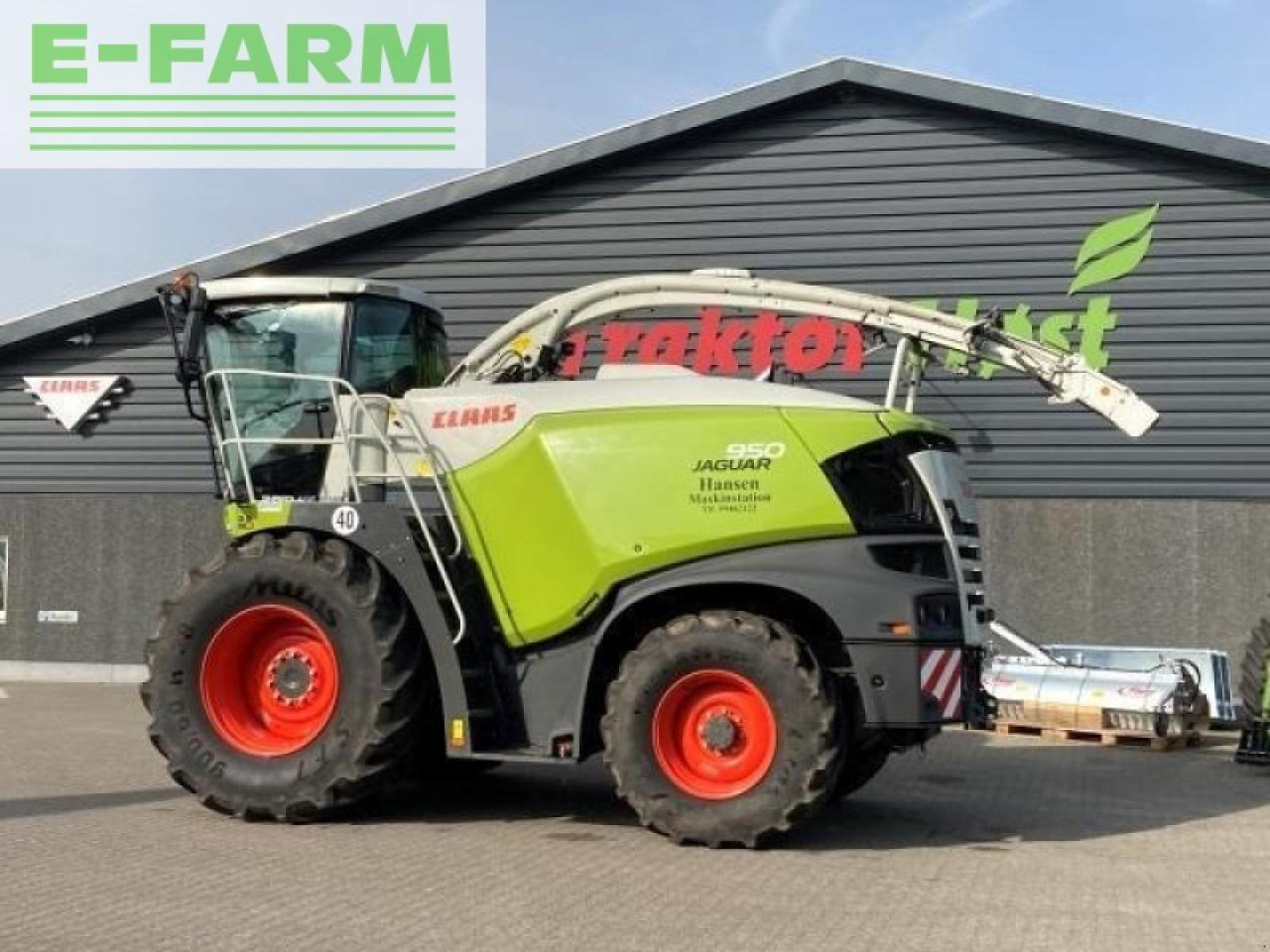CLAAS jaguar 950 - Forage harvester attachment: picture 2 CLAAS jaguar 950 - Forage harvester attachment: picture 2