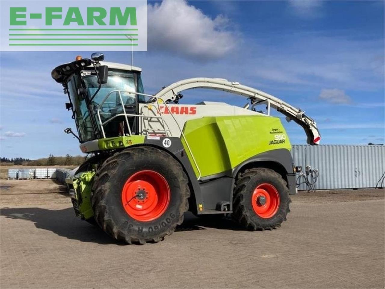 CLAAS jaguar 950 - Forage harvester attachment: picture 1 CLAAS jaguar 950 - Forage harvester attachment: picture 1