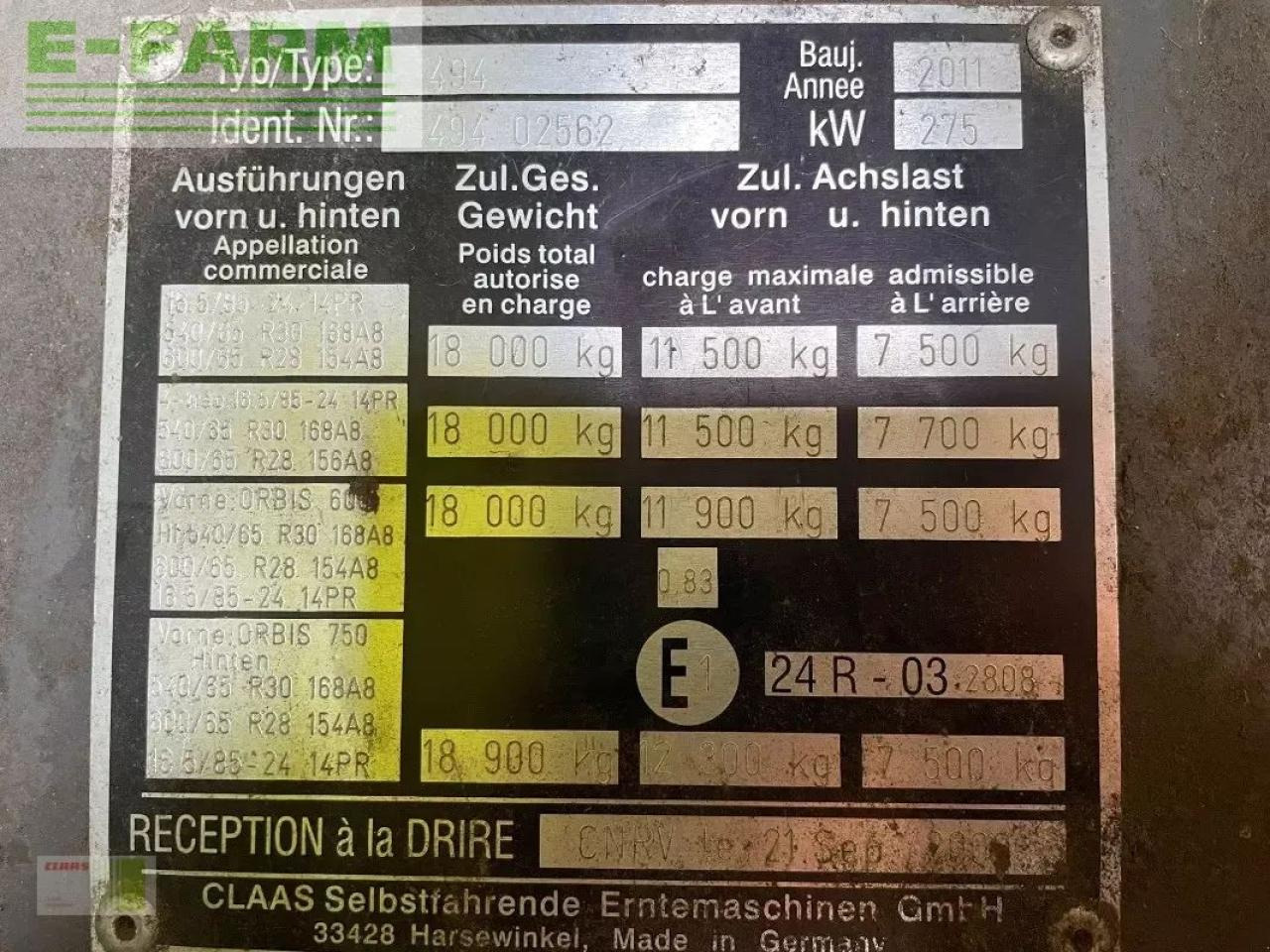 CLAAS jaguar 970 - Forage harvester: picture 3 CLAAS jaguar 970 - Forage harvester: picture 3