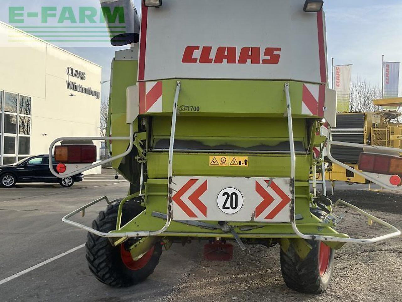CLAAS lexion 430 - Combine harvester: picture 4 CLAAS lexion 430 - Combine harvester: picture 4