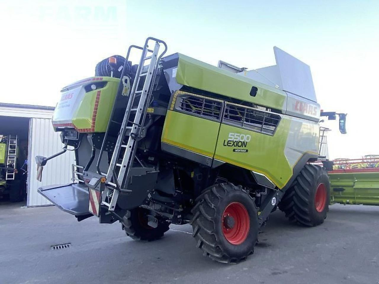 CLAAS lexion 5500 montana allrad - Combine harvester: picture 3 CLAAS lexion 5500 montana allrad - Combine harvester: picture 3