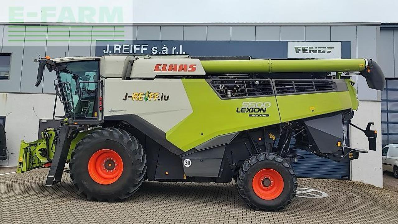 CLAAS lexion 5500 montana top zustand - Combine harvester: picture 5 CLAAS lexion 5500 montana top zustand - Combine harvester: picture 5