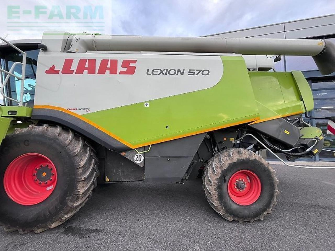 CLAAS lexion 570 - Combine harvester: picture 5 CLAAS lexion 570 - Combine harvester: picture 5