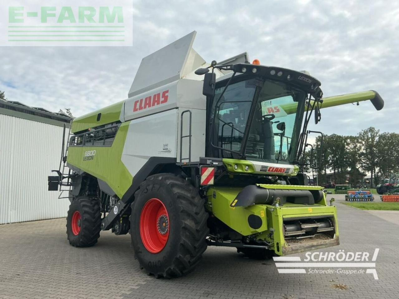CLAAS lexion 6800 + vario 1080 (inkl. raps) - Combine harvester: picture 3 CLAAS lexion 6800 + vario 1080 (inkl. raps) - Combine harvester: picture 3