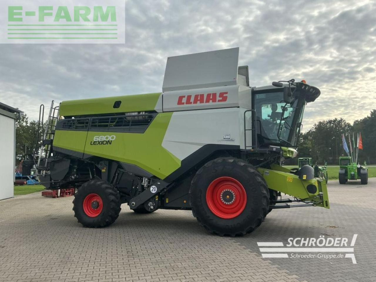 CLAAS lexion 6800 + vario 1080 (inkl. raps) - Combine harvester: picture 4 CLAAS lexion 6800 + vario 1080 (inkl. raps) - Combine harvester: picture 4