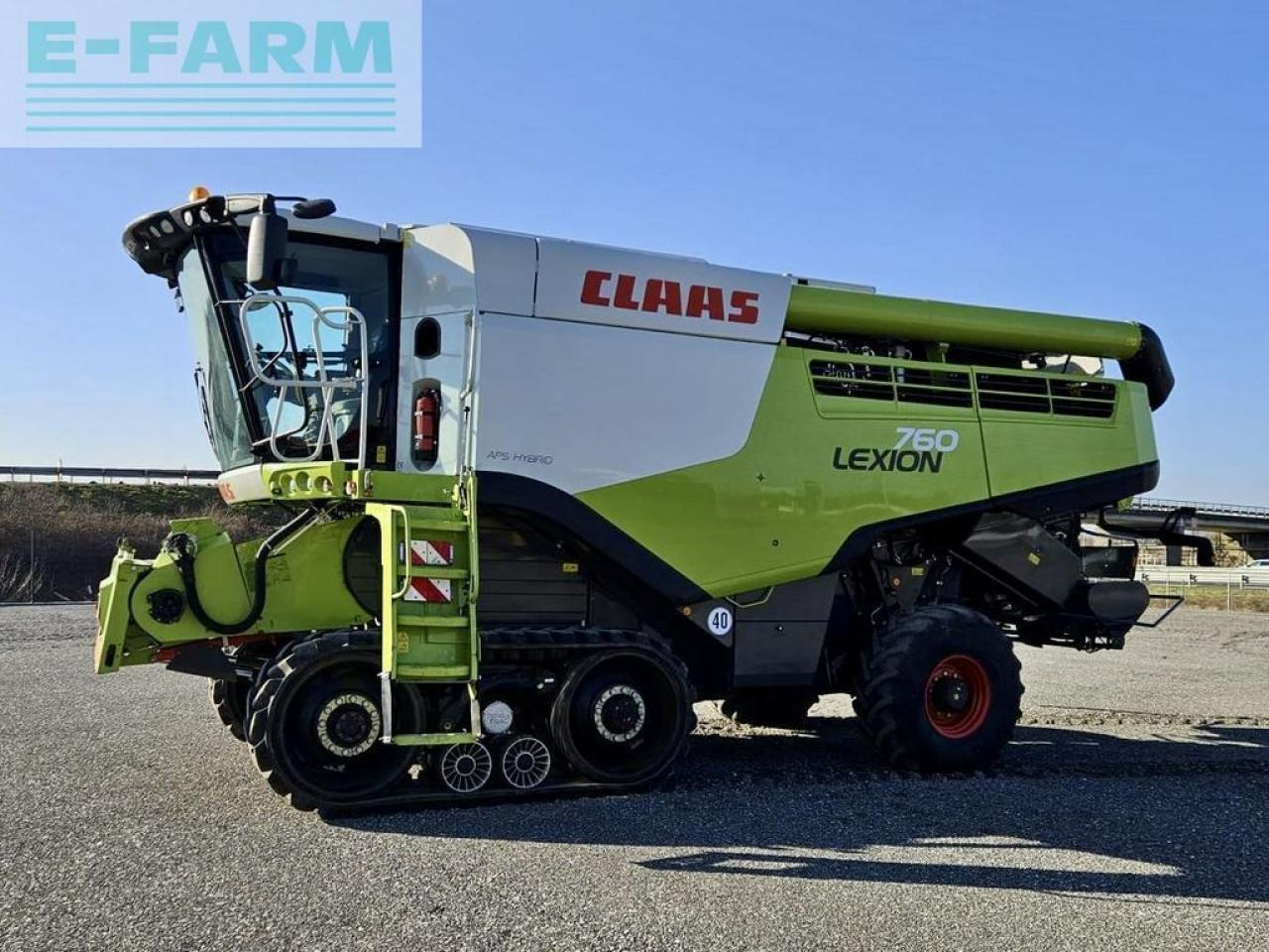 CLAAS lexion 760 terra trac (stage iv) - Combine harvester: picture 5 CLAAS lexion 760 terra trac (stage iv) - Combine harvester: picture 5