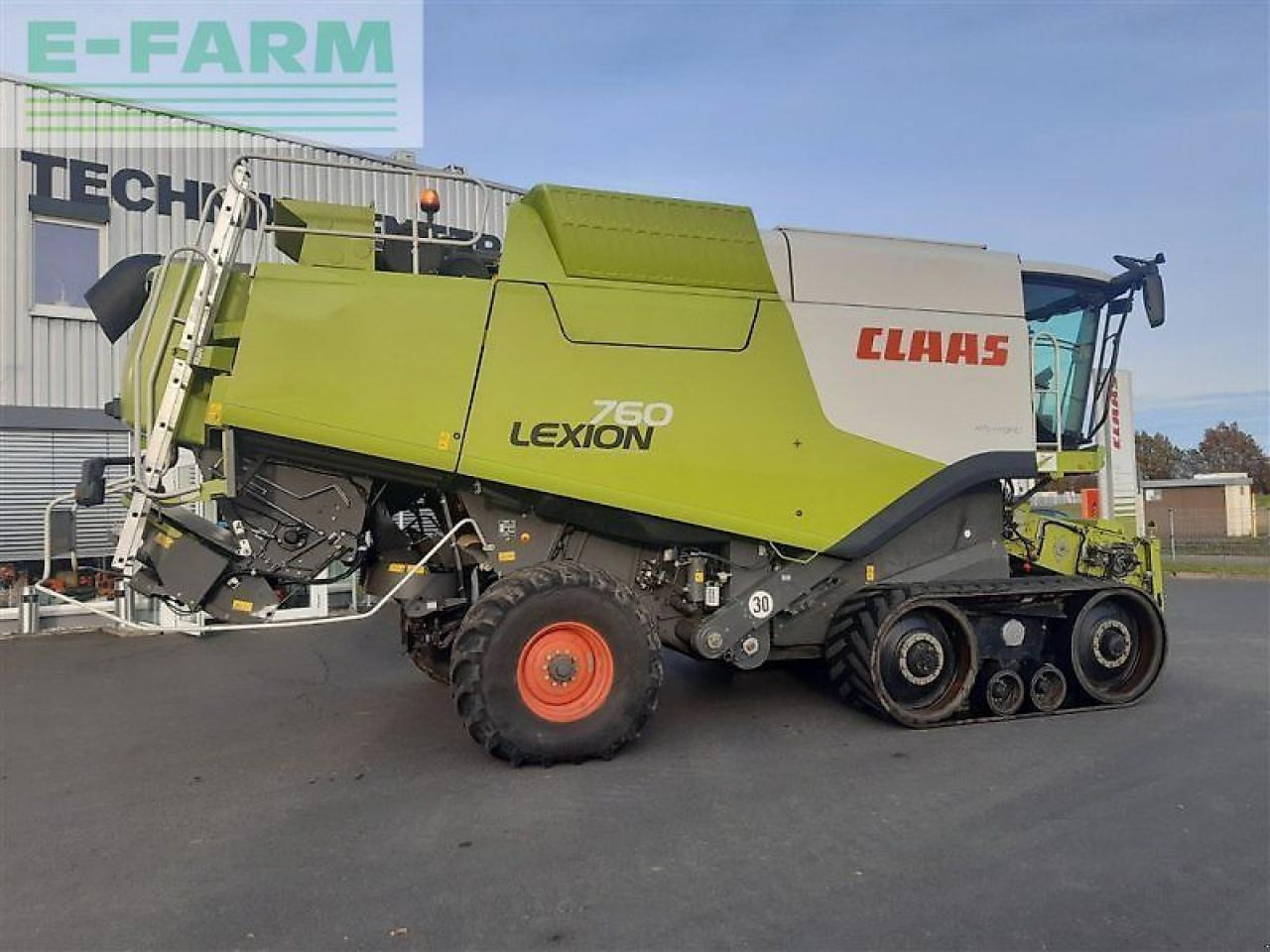 CLAAS lexion 760 tt - Combine harvester: picture 4 CLAAS lexion 760 tt - Combine harvester: picture 4