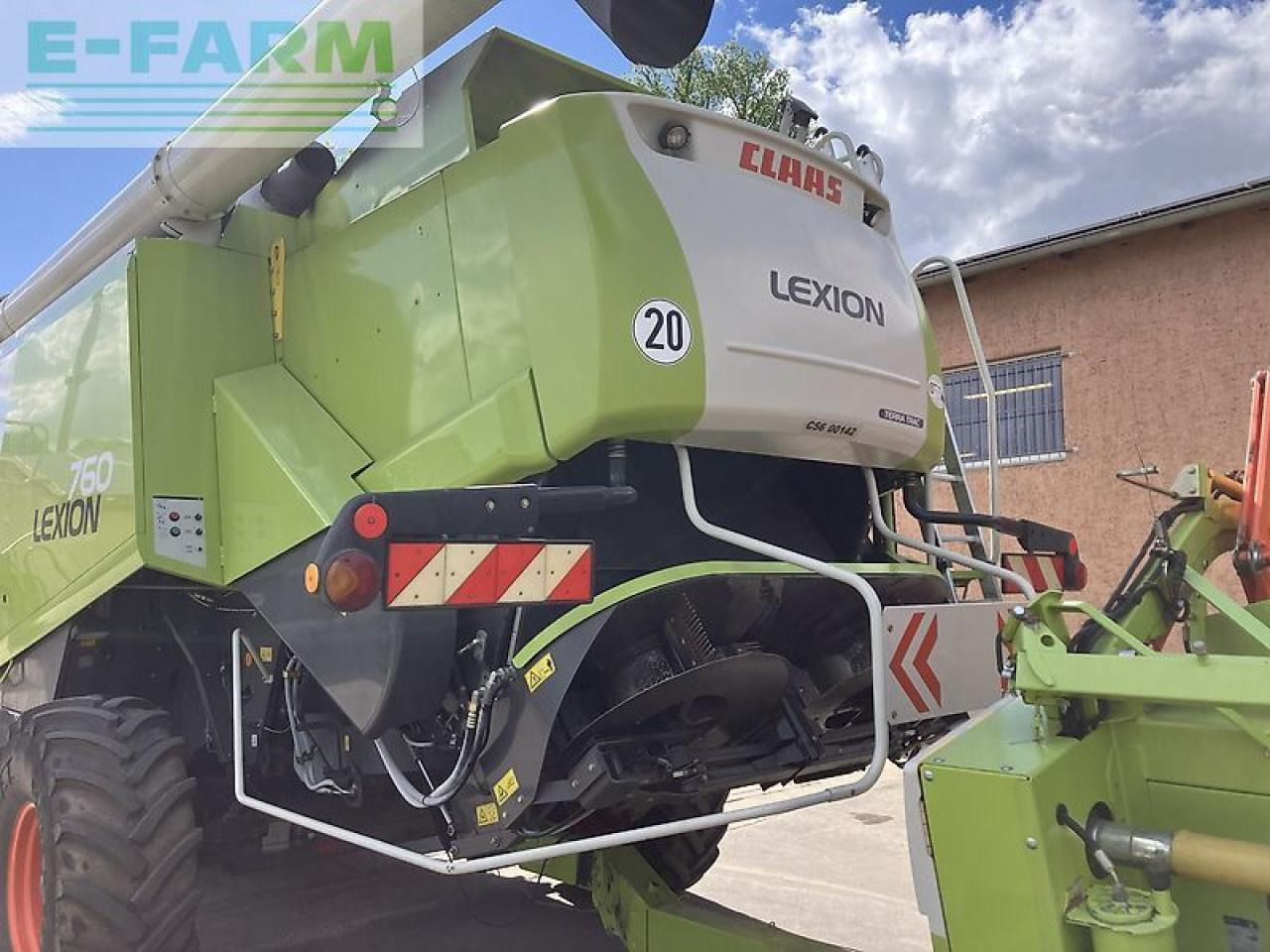 Combine harvester CLAAS lexion 760 tt mit vario 750: picture 8