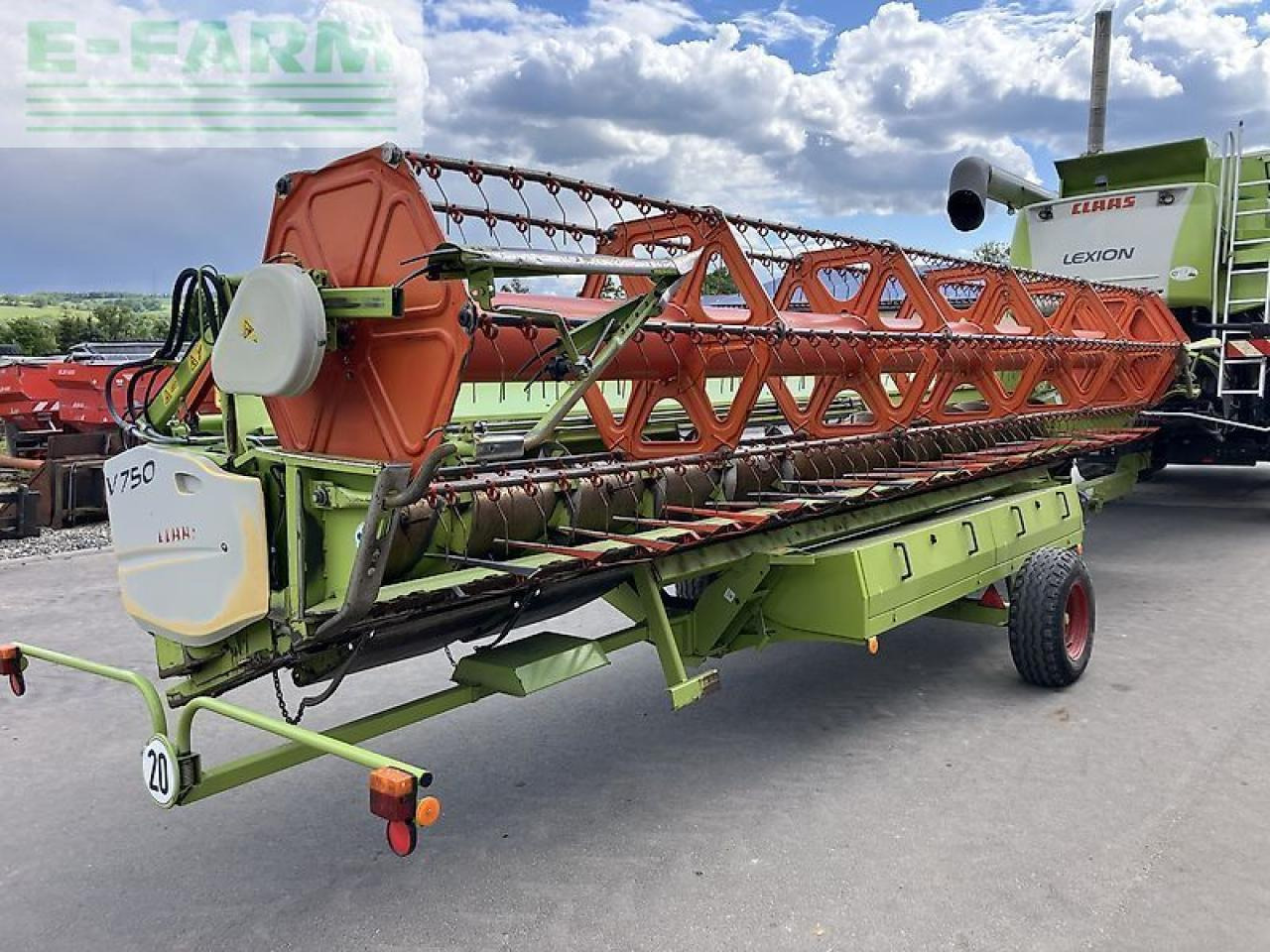 Combine harvester CLAAS lexion 760 tt mit vario 750: picture 35
