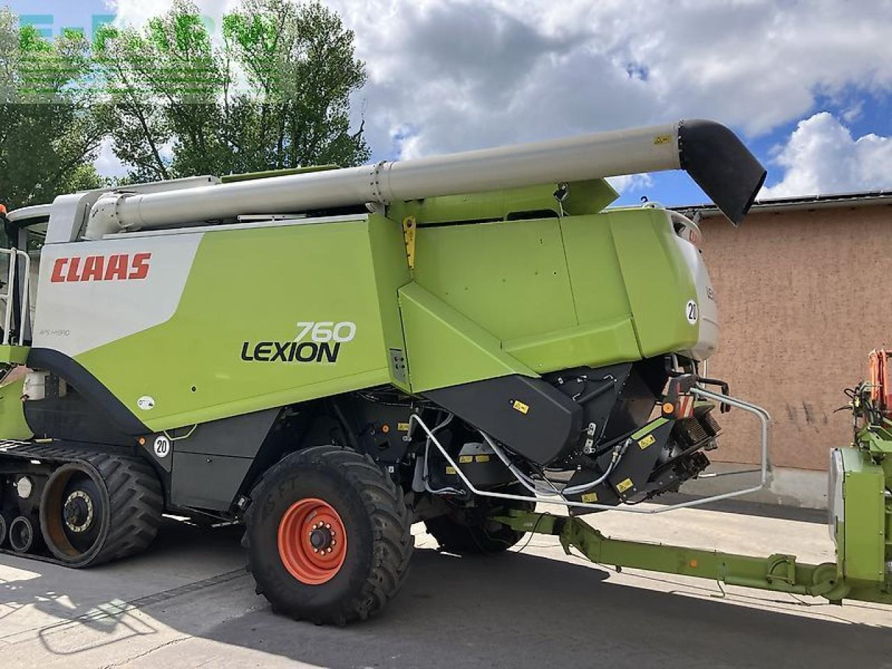 Combine harvester CLAAS lexion 760 tt mit vario 750: picture 9