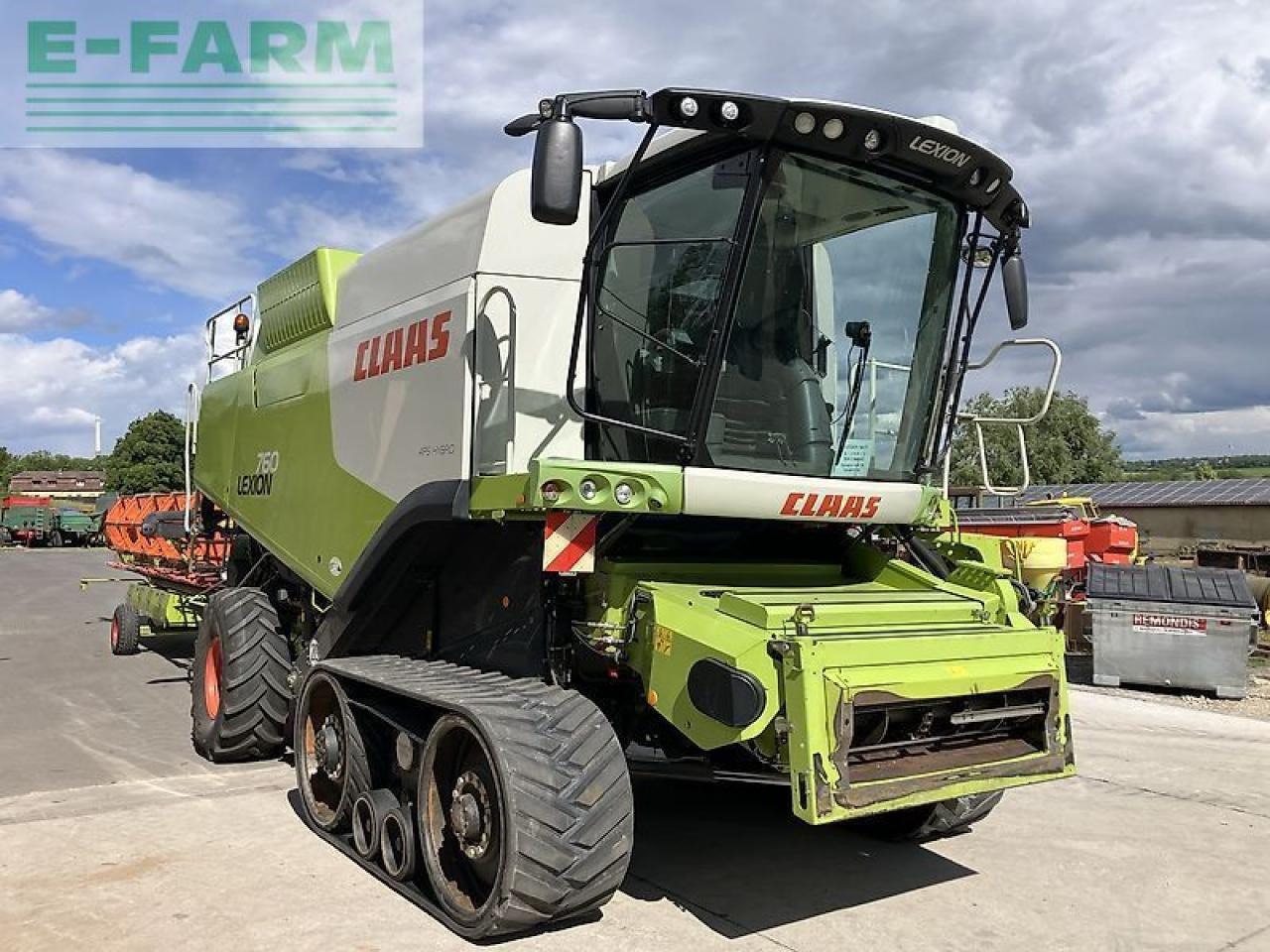 Combine harvester CLAAS lexion 760 tt mit vario 750: picture 20