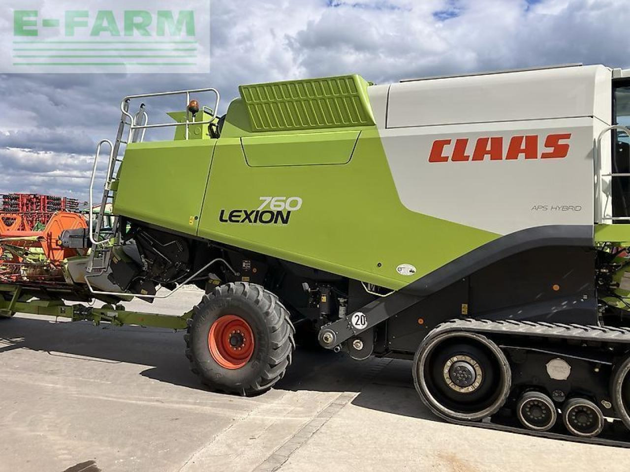 Combine harvester CLAAS lexion 760 tt mit vario 750: picture 16
