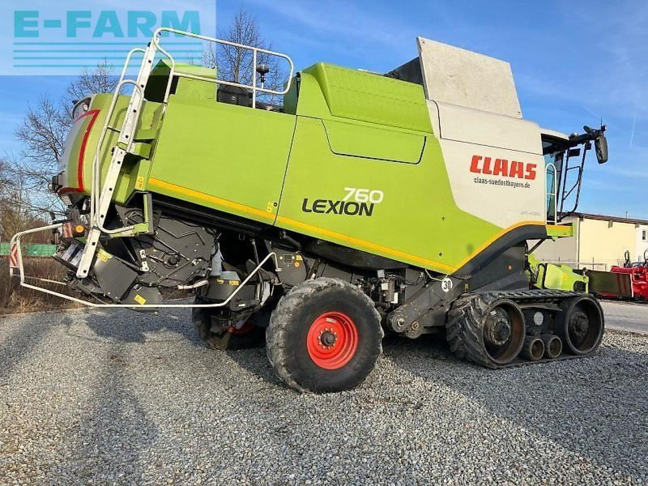 Combine harvester CLAAS lexion 760 tt terra trac: picture 6