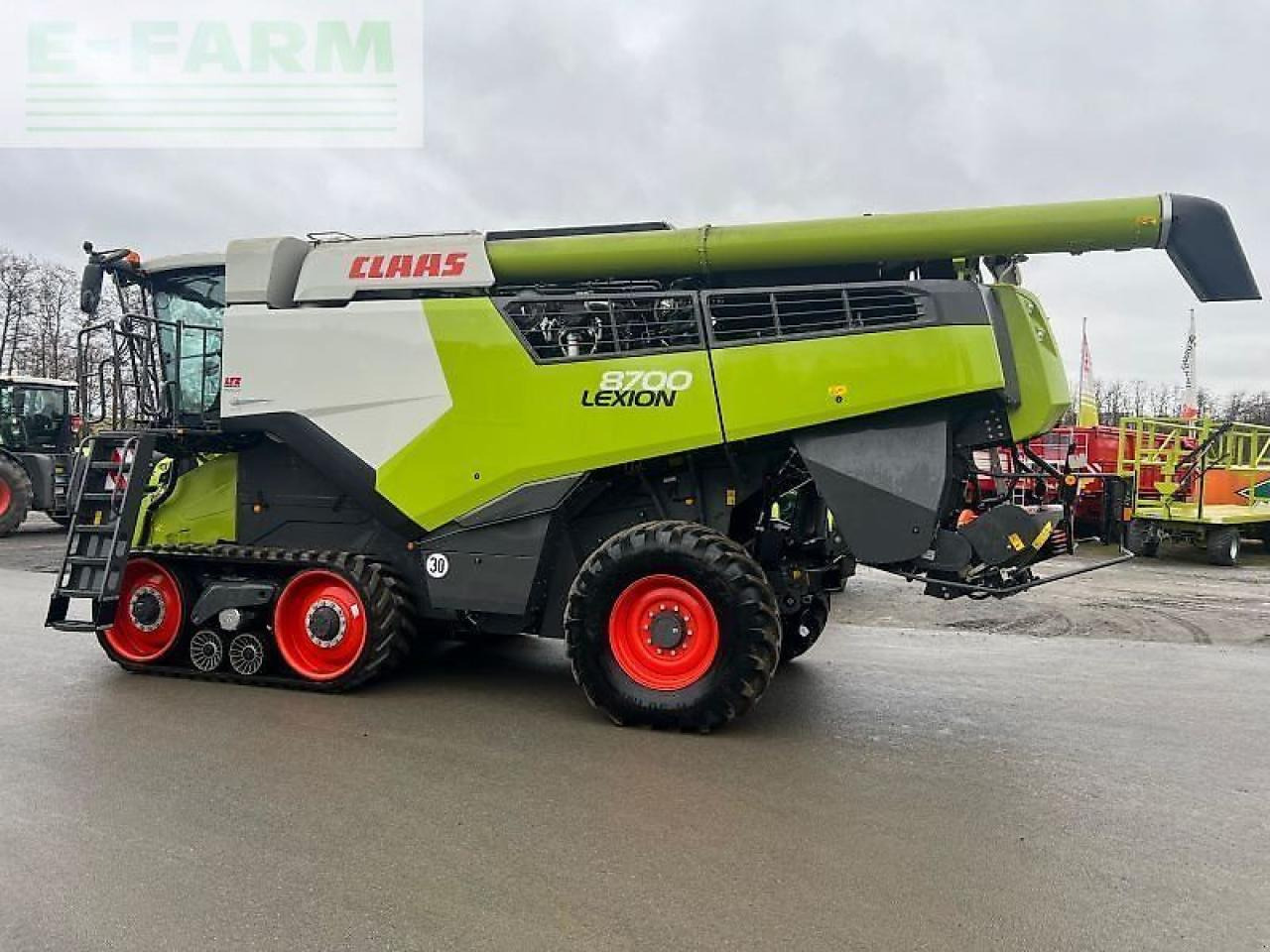 CLAAS lexion 8700 terra trac - Combine harvester: picture 4 CLAAS lexion 8700 terra trac - Combine harvester: picture 4
