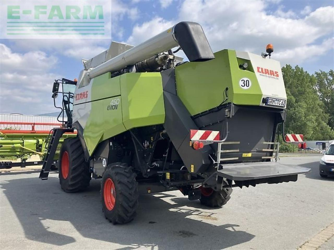 CLAAS mähdrescher evion 450 - Combine harvester: picture 3 CLAAS mähdrescher evion 450 - Combine harvester: picture 3