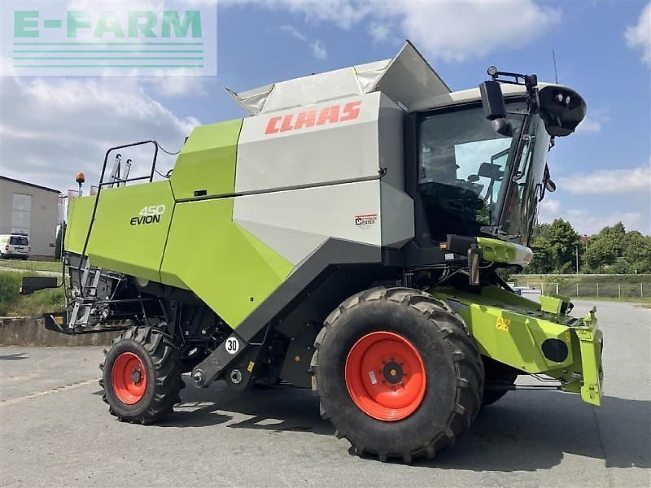 CLAAS mähdrescher evion 450 - Combine harvester: picture 4 CLAAS mähdrescher evion 450 - Combine harvester: picture 4