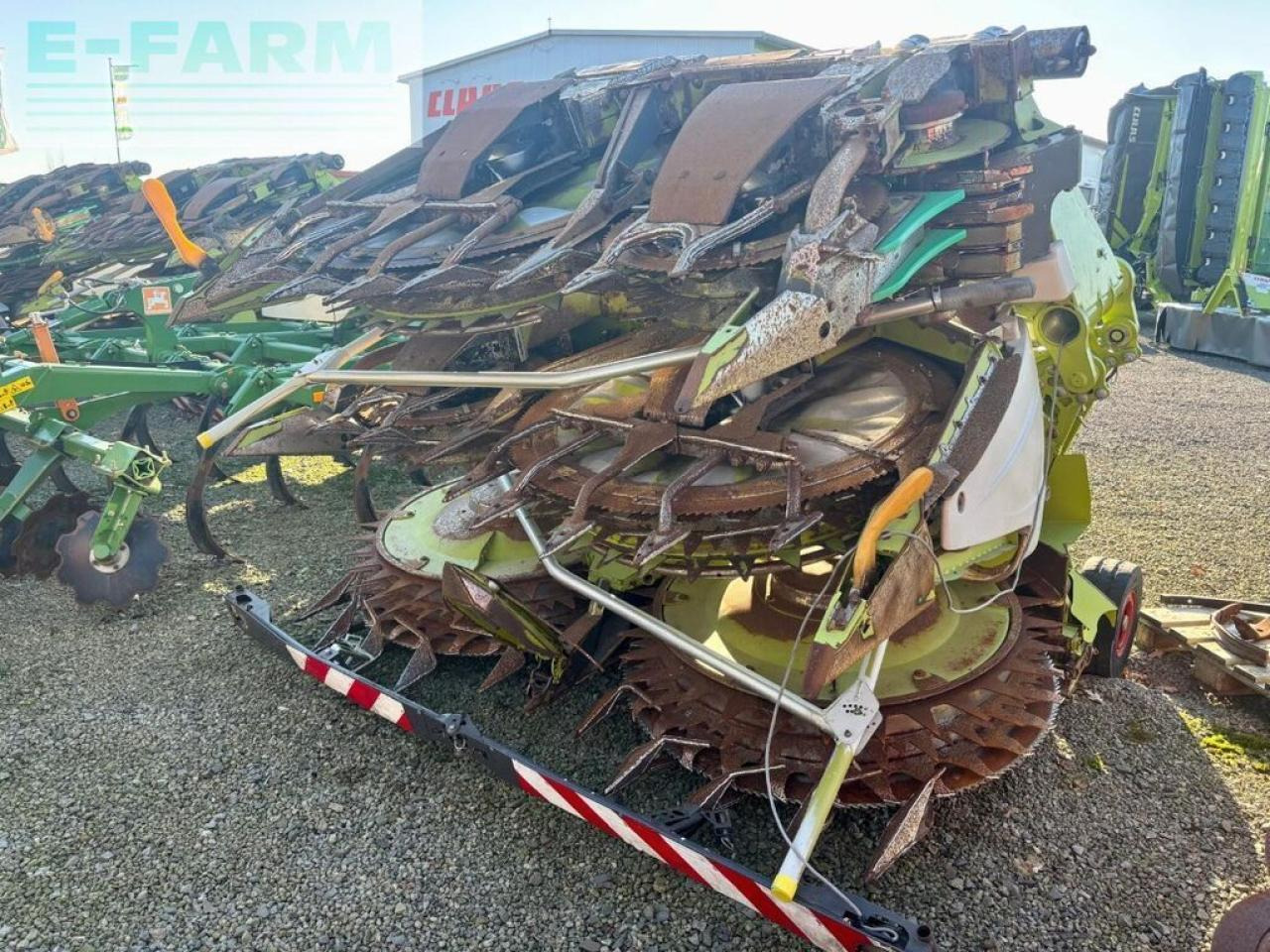 CLAAS orbis 750 ac auto contour, 10-reiher, für jaguar - Forage harvester attachment: picture 4 CLAAS orbis 750 ac auto contour, 10-reiher, für jaguar - Forage harvester attachment: picture 4