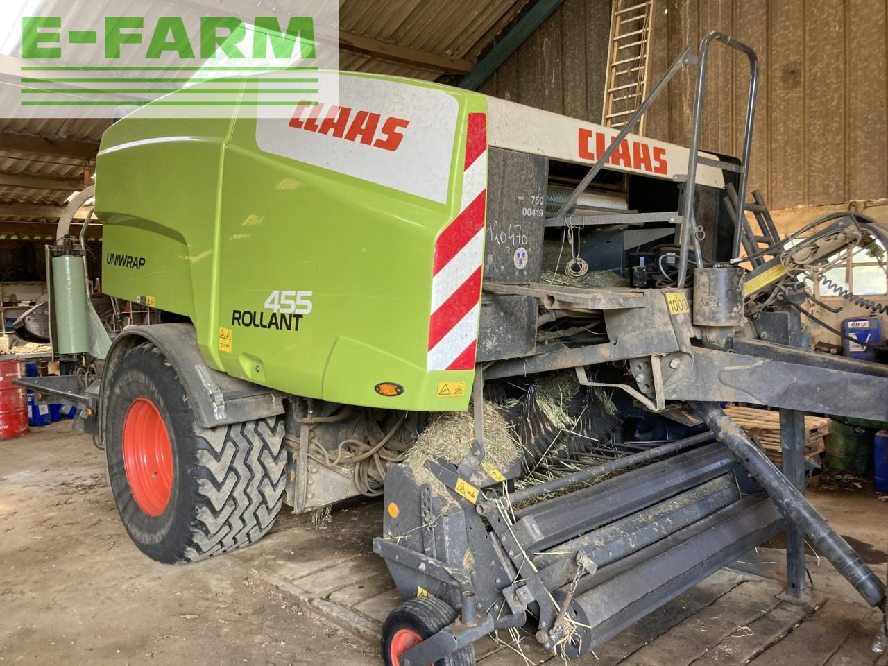 CLAAS rollant 455 rc uniwrap - Square baler: picture 1 CLAAS rollant 455 rc uniwrap - Square baler: picture 1