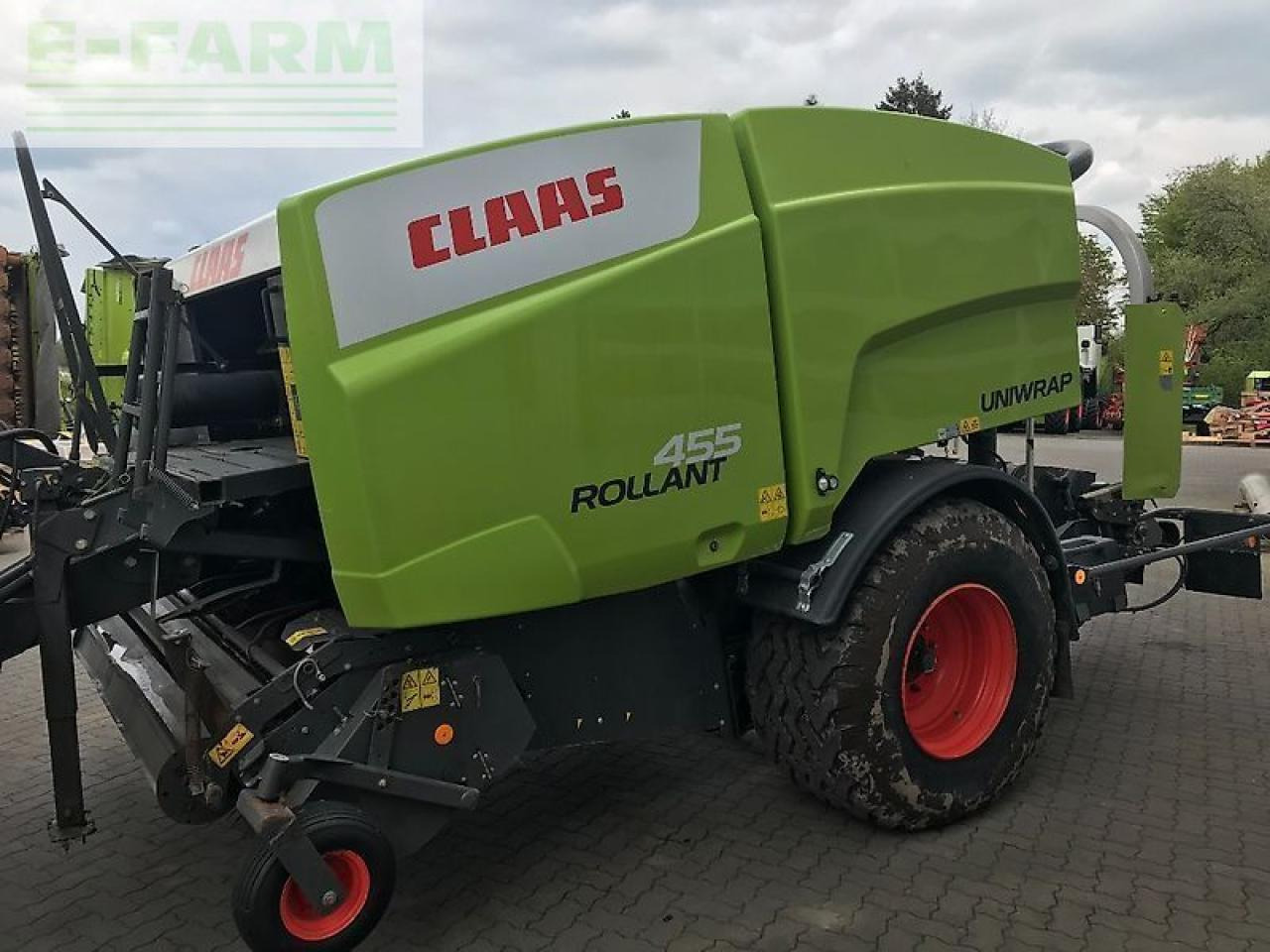 Square baler CLAAS rollant uniwrap 455: picture 6